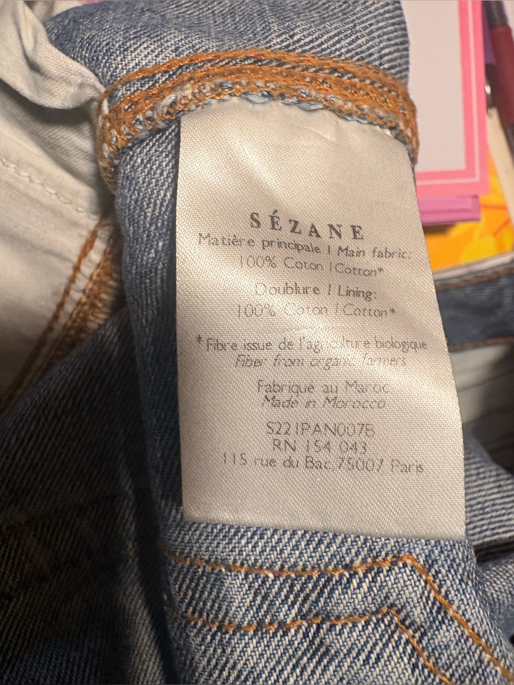 Sézane Brut Sexy Jeans, Size 27 - Picture 7 of 13